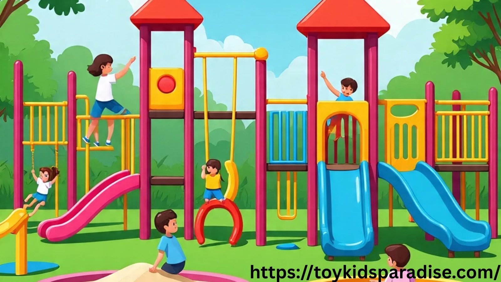 How Kids Paradise Playground Helps Kids Build Social and Motor Skills