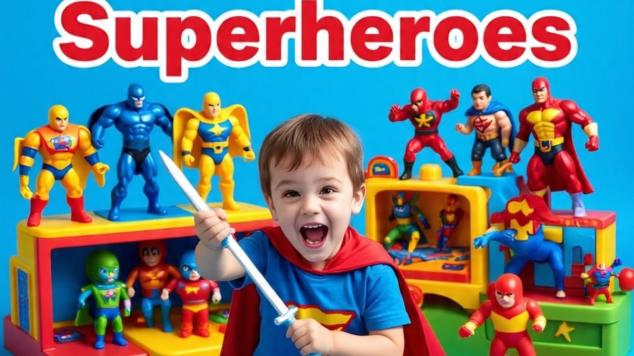 Best Toys for Kids Who Like Superheroes